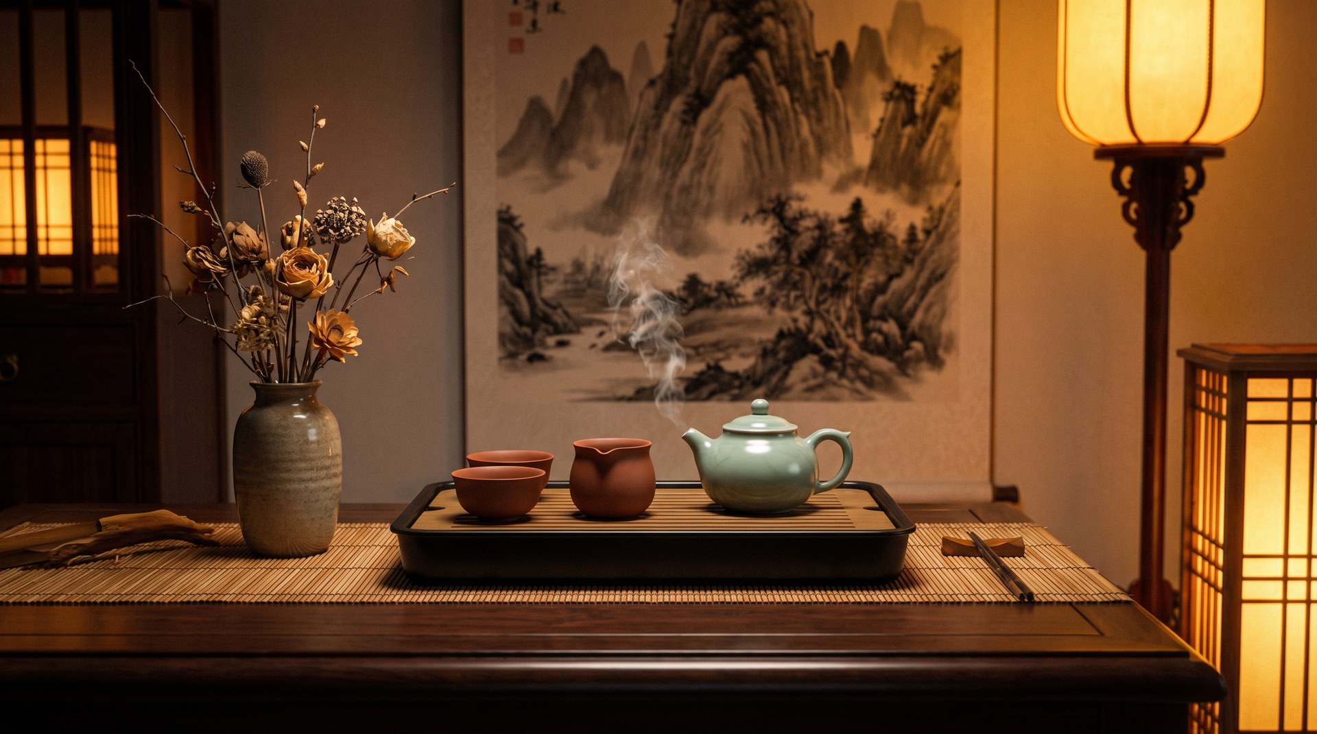 樱花视频-功夫茶道视频演示-新中式生活